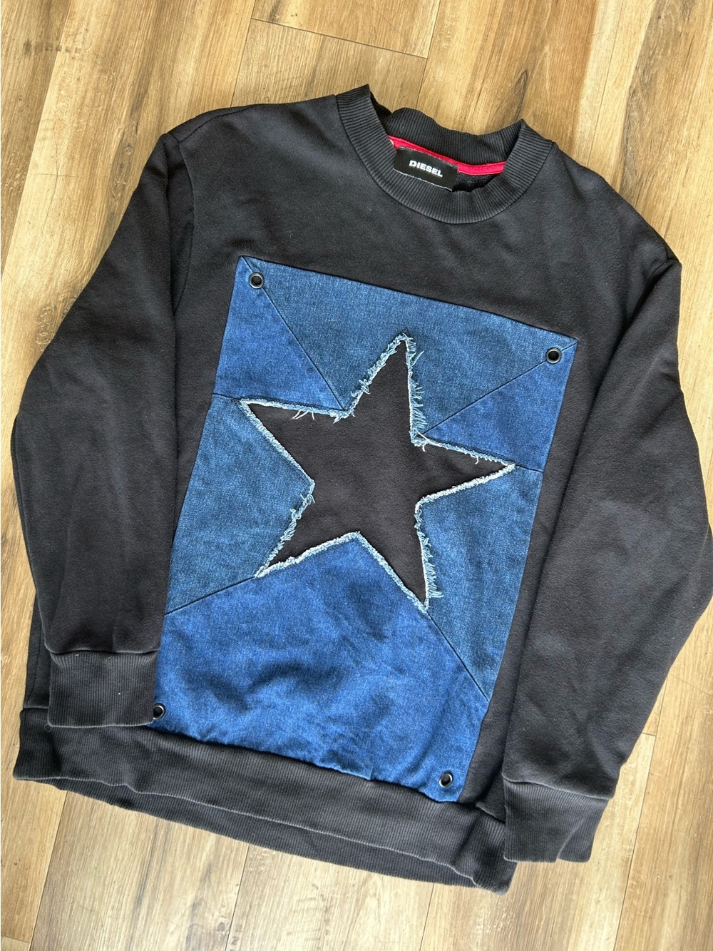 Diesel Denim Crewneck Sweater